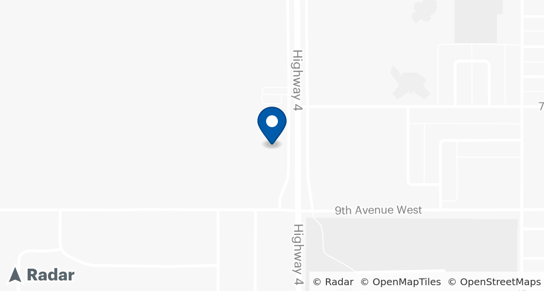 Map of Dairy Queen Location:: 715 - 9th St W, Meadow Lake, SK, S9X 1Y5